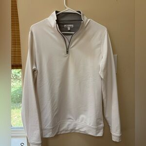 Peter Millar White Quarterzip
